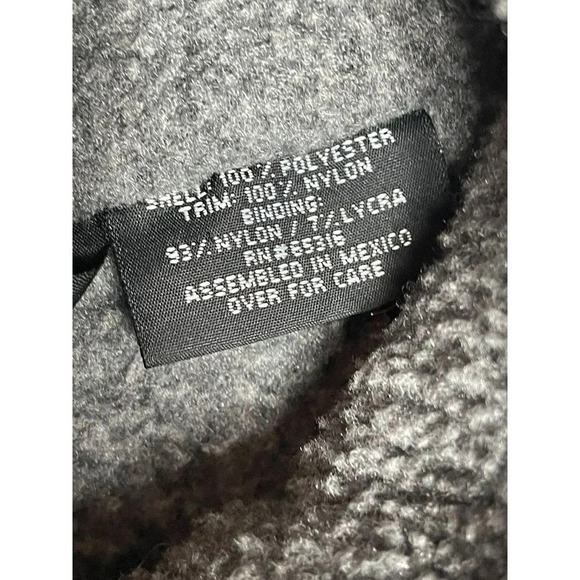 Sierra Sport Two Elk Vail Mens Long Sleeve Half Zip Fleece Jacket Gray Sz M - Picture 6 of 8